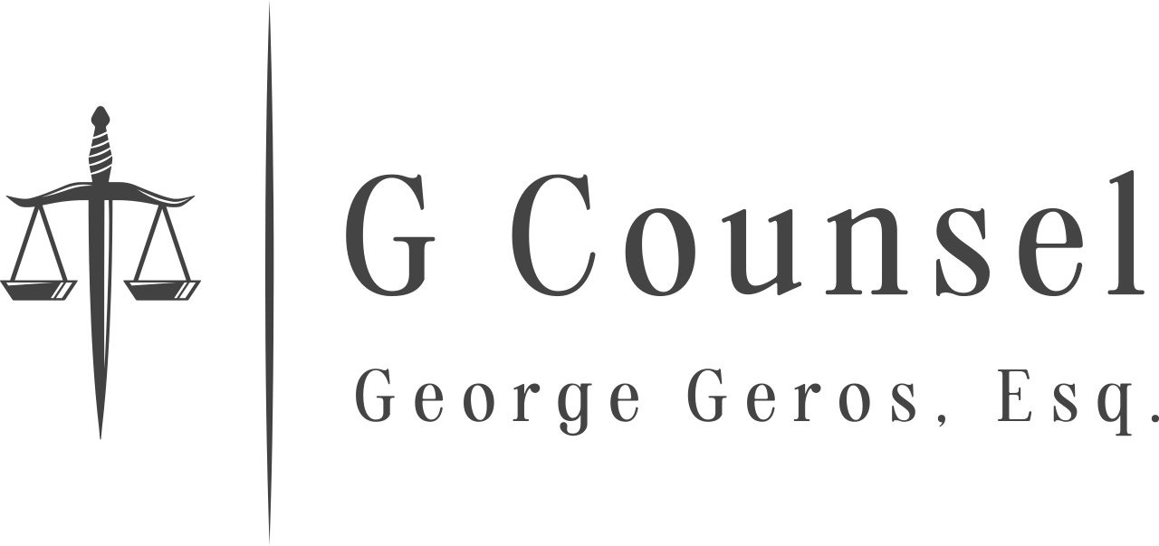 G Counsel, George Geros, Esq.